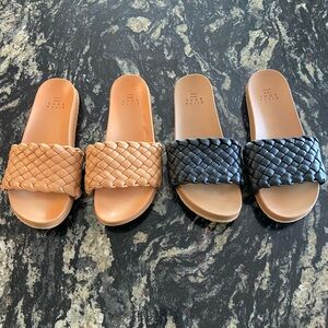 Women’s Billabong Braided Slide Sandals Bundle